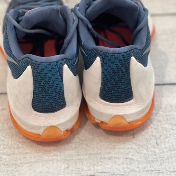 KD Nike Shoes Women’s Size 8 Kevin Durant Basketball VIII Ocean Fog Used - Picture 4 of 11